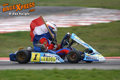 Jarno Opmeer NK titel bij de Mini Junioen
